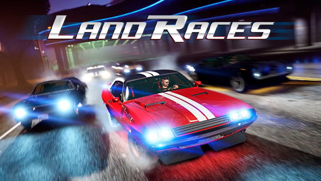 Screenshot of the GTA Online land races as used by Rockstar in their GTA Online Weekly Update for February 29, 2024.
