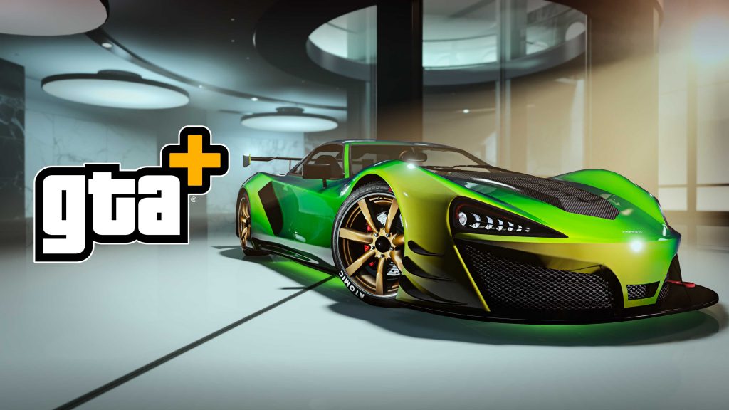 Screenshot of the Progen Itali GTB (Super Car), available to subscribers of GTA+